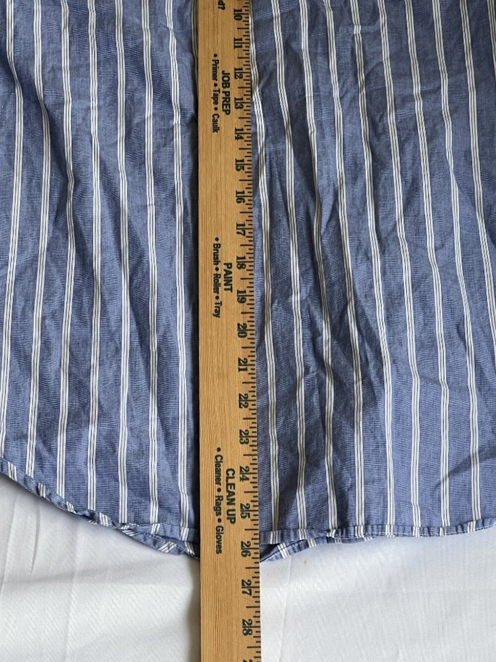 Lauren Ralph Lauren Striped Button Down Contrast Collar Size 8 - Picture 7 of 7